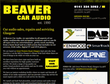 Tablet Screenshot of beavercaraudio.com